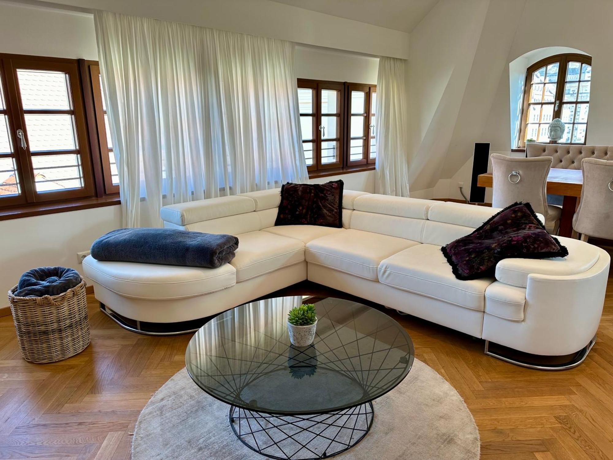 Luxus Suite Mit Einmaligem Blick Auf Die Frauenkirche Дрезден Екстериор снимка